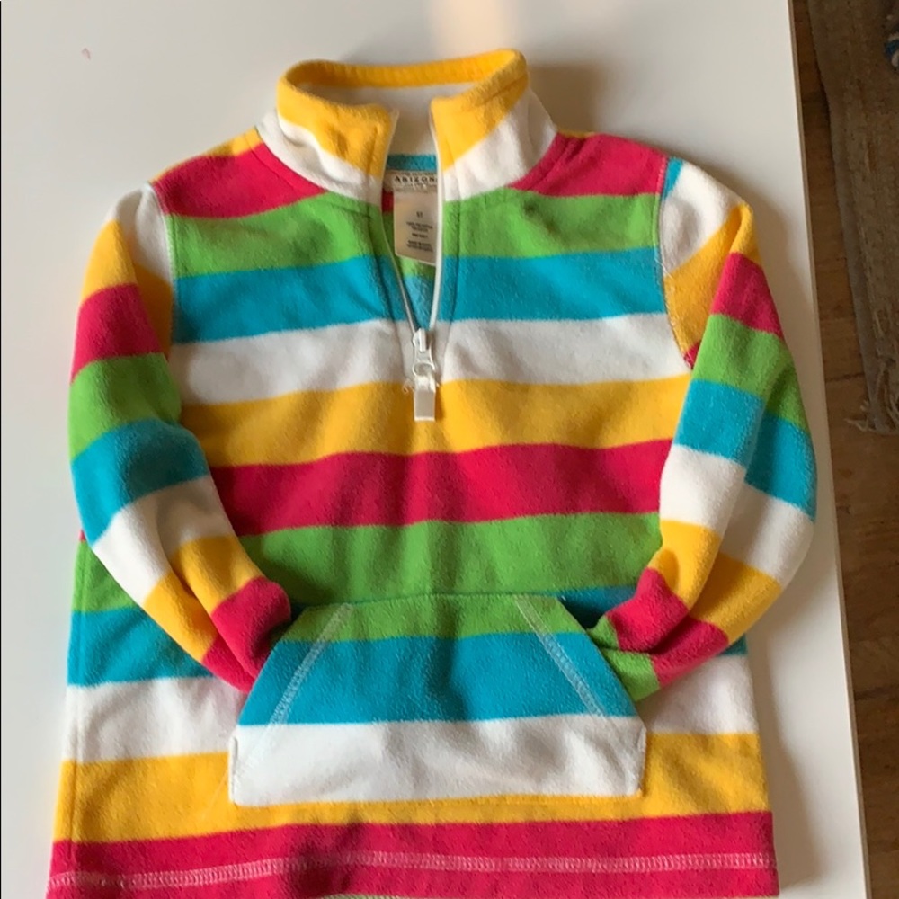 Multi-colored front pocket pull-over